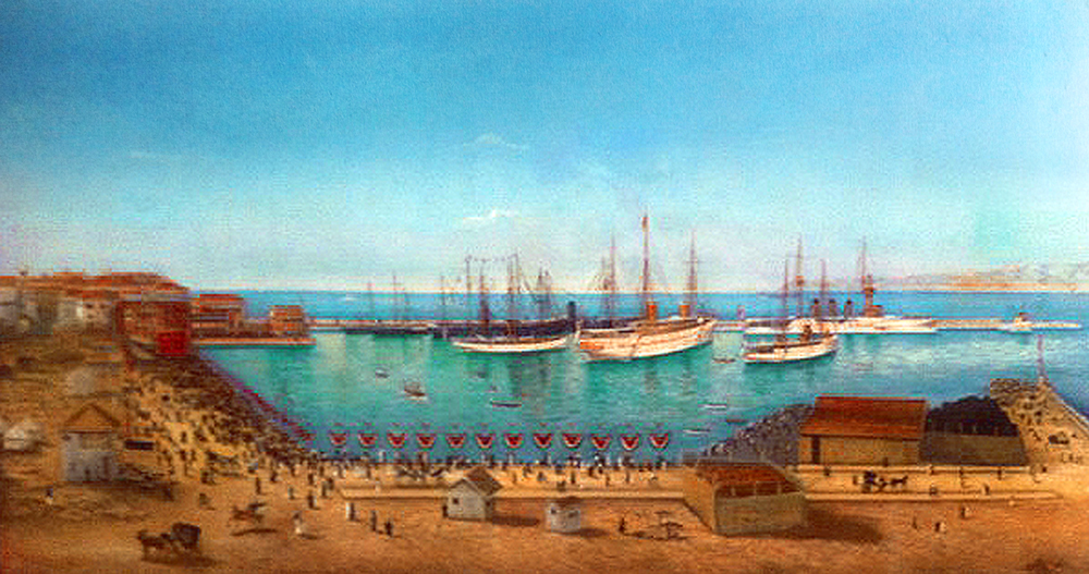 2eme tableau de la Réception de Guillaume II - Collection Saleh Barakat