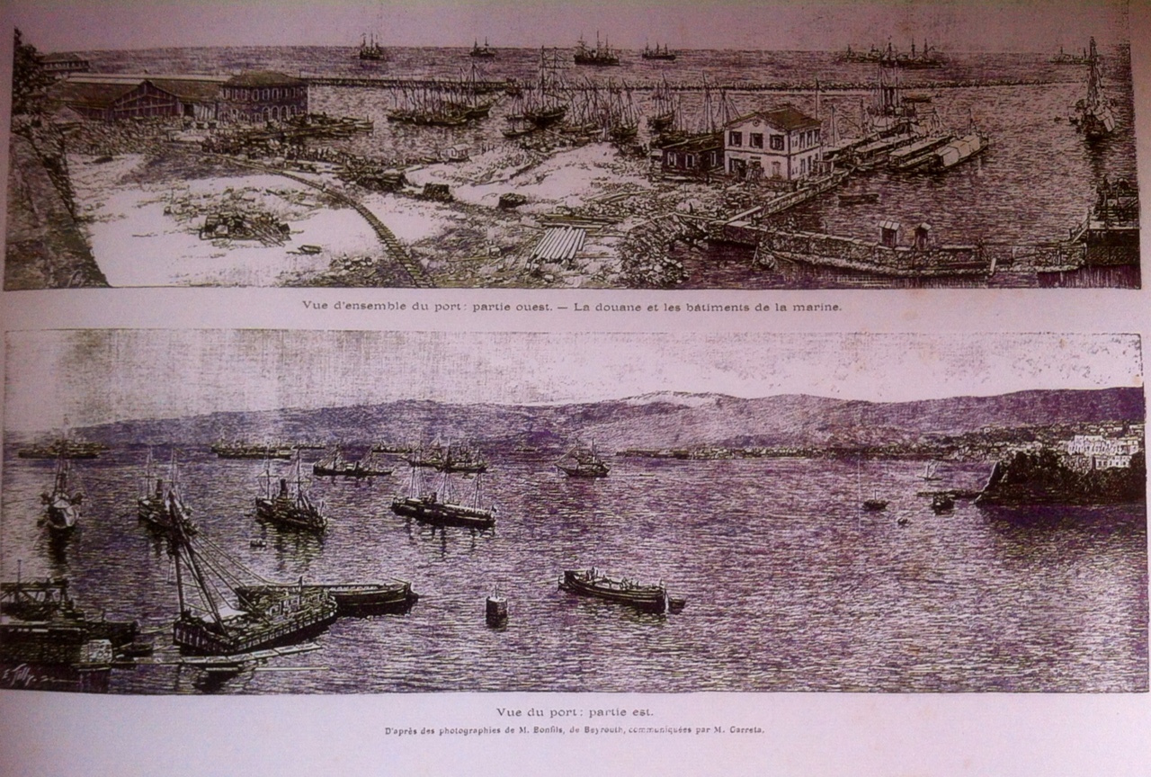 Rénovation du Port de Beyrouh au 19eme siècle